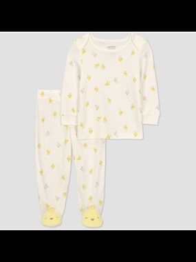 🌻 NEW Carter’s Little Duckling Outfit Set - 100% Cotton - Multi Sizes 6M & 9M